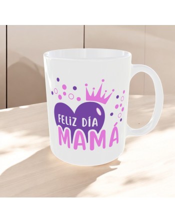 Taza "Feliz día mamá"