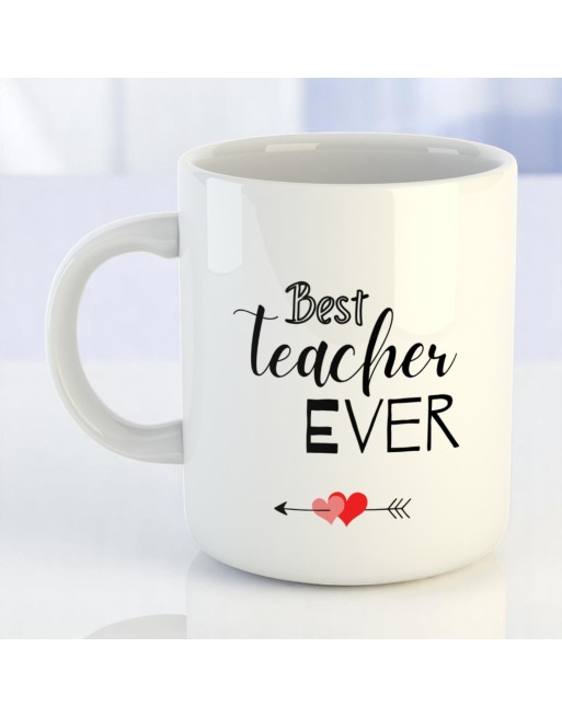 Taza "Best Teacher Ever" - ¡Un clásico que nunca falla! Taza "Best Teacher Ever" - ¡Un clásico que nunca falla!